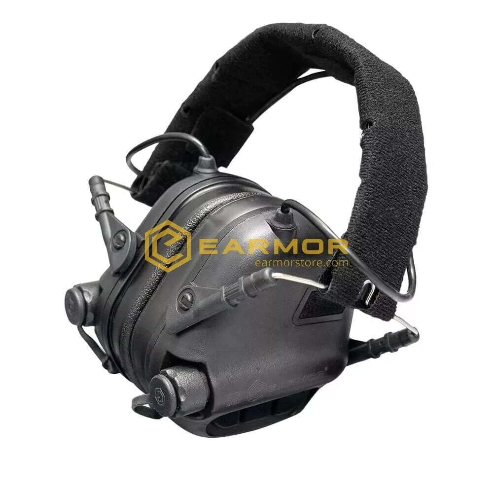 EARMOR - Hearing Protector "M31 Tactical MOD3" Black 3 EARMOR - Hearing Protector "M31 Tactical MOD3" Black - Image 3