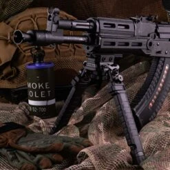 FAB Defense Tactical Ergonomic Bipod With 5 Leg Positions SPIKE 16 FAB Defense Tactical Ergonomic Bipod With 5 Leg Positions SPIKE -Hunter Zone Shop FAB defense spike bipod ak47