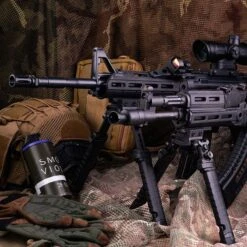 FAB Defense Tactical Ergonomic Bipod With 5 Leg Positions SPIKE 17 FAB Defense Tactical Ergonomic Bipod With 5 Leg Positions SPIKE -Hunter Zone Shop FAB defense spike bipod ak47 ar15