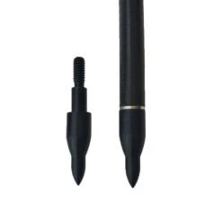 100 Grain Screw In Slim Field Point Arrowhead 12pack