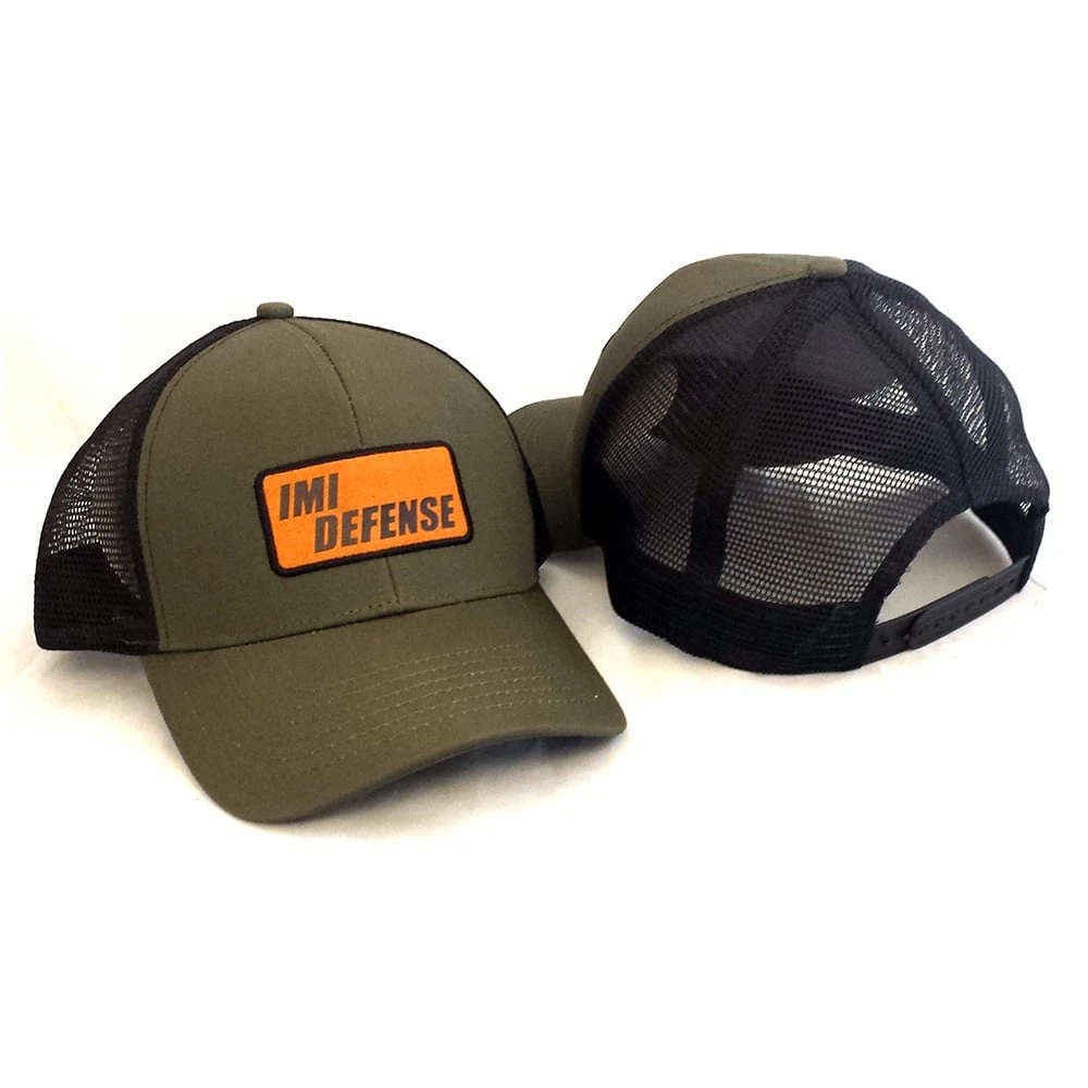 IMI Defense Green With The Leather Patch Logo Snapback Cap 1 IMI Defense Green With The Leather Patch Logo Snapback Cap