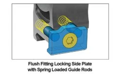 UTG PRO 1inch 2PCs High Profile P.O.I Picatinny Rings -Hunter Zone Shop RWU012515 FEA 2