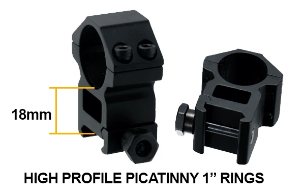 UTG True Hunter IE 4-16X40 1" Scope, AO, 36-color Mil-dot, W/ Rings 6 UTG True Hunter IE 4-16X40 1" Scope, AO, 36-color Mil-dot, W/ Rings - Image 6