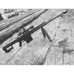 RW Minis .50 Cal Rifle 1/3 Scale -Hunter Zone Shop blackdnd white 50 cal