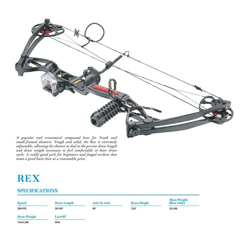 EK Archery Rex Compound Bow - Folium Camo 1 EK Archery Rex Compound Bow - Folium Camo