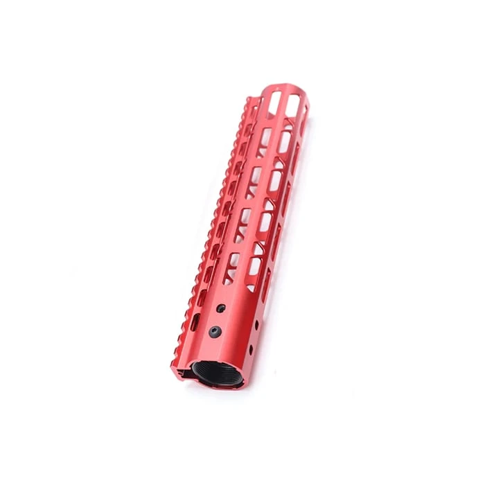 Red Ultralight M-Lok Free Float Handguard 10 Inch 1 Red Ultralight M-Lok Free Float Handguard 10 Inch