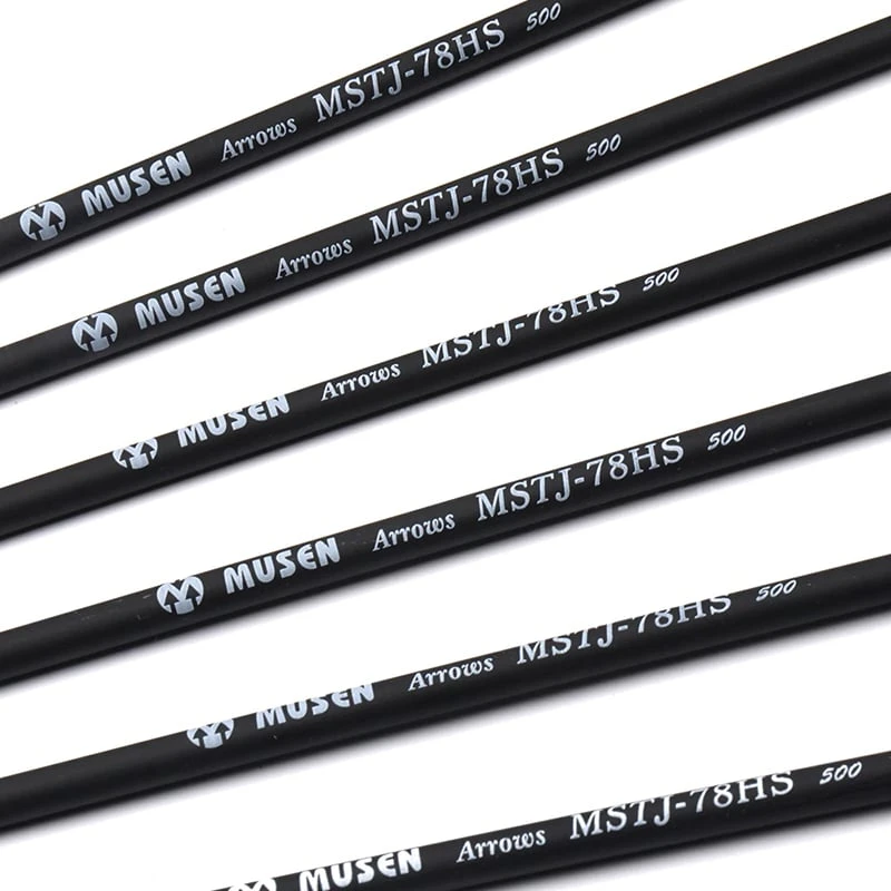 32 Inch Black White Mixed Carbon Arrows X 12 6 32 Inch Black White Mixed Carbon Arrows X 12 - Image 6