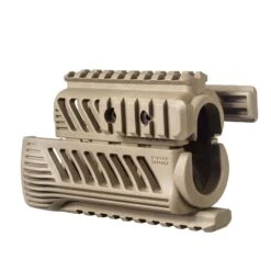 FAB Defense Polymer Quad-Rail System For AKS-74U - Tan -Hunter Zone Shop p2342
