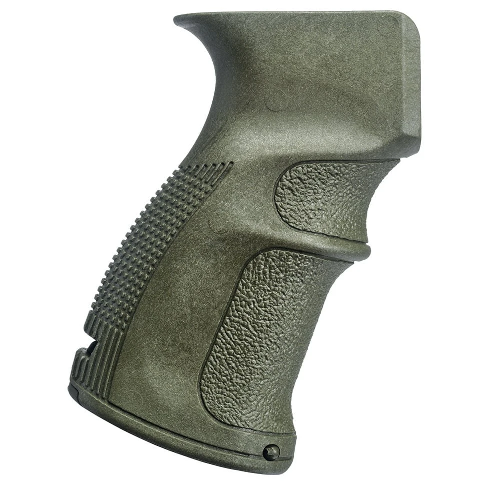 FAB Defense AG-47 AK-47/74 Ergonomic Pistol Grip - Olive Drab Green 1 FAB Defense AG-47 AK-47/74 Ergonomic Pistol Grip - Olive Drab Green