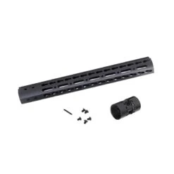 Rifleworks Free Float Keymod Handguard With Steel Nut - 13.5 Inch -Hunter Zone Shop s4711