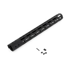 Rifleworks Free Float Keymod Handguard With Steel Nut - 15 Inch