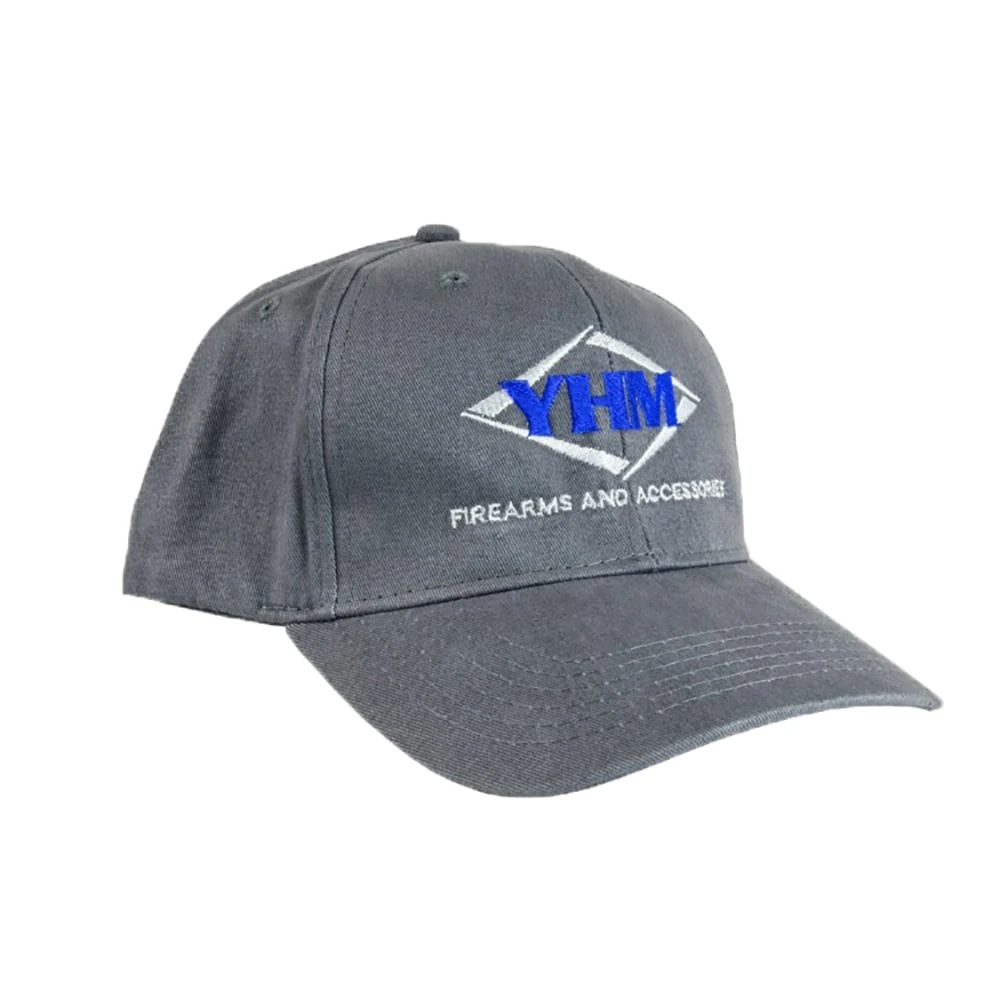 Yankee Hill Machine Logo Hat - Grey 1 Yankee Hill Machine Logo Hat - Grey
